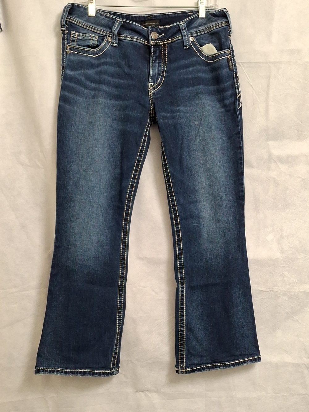 Silver Jeans Women's Dark Blue Bootcut Denim
